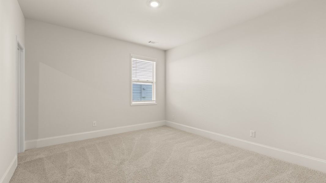 Representative unfurnished interior of a home built from the Westerly by D.R. Horton in Hamptons at Riverwood East, Dallas (Image 19).