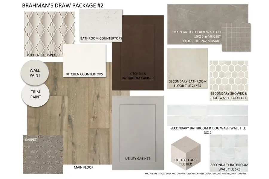 Interior Selections View of a document with a collage of images