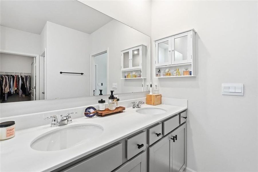 Furnished interior view inside a new home in Lost Creek, Dallas (Image 10).