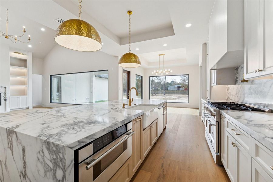 Furnished interior view inside a new home in , Porter (Image 9).
