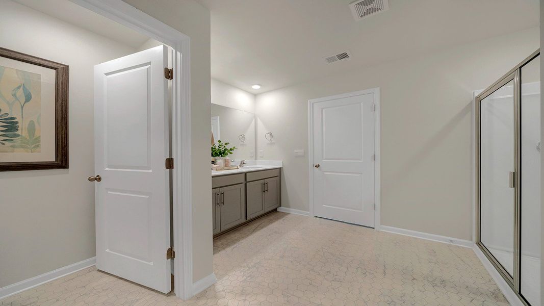 Furnished interior view inside a new home in Hunter's Branch, Hopkins (Image 13). Furnished interior view inside a new home in Hunter's Branch, Hopkins (Image 13).