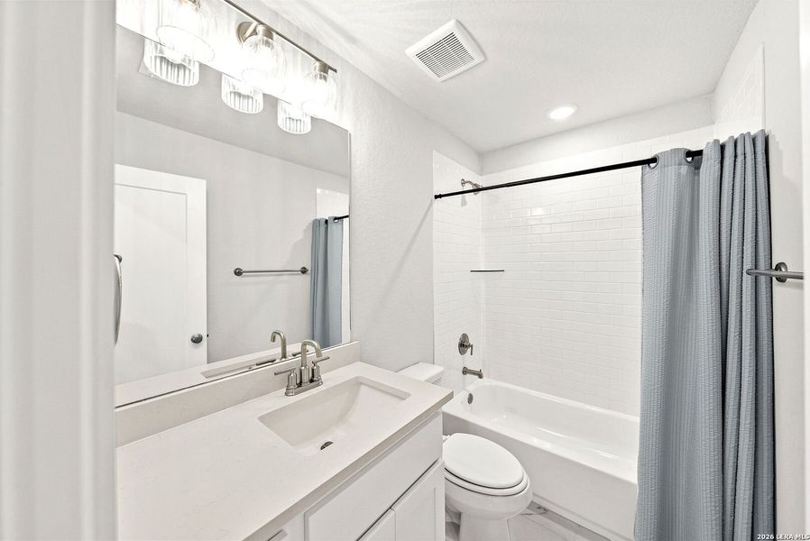 Furnished interior view inside a new home in Ventana, Bulverde (Image 40).