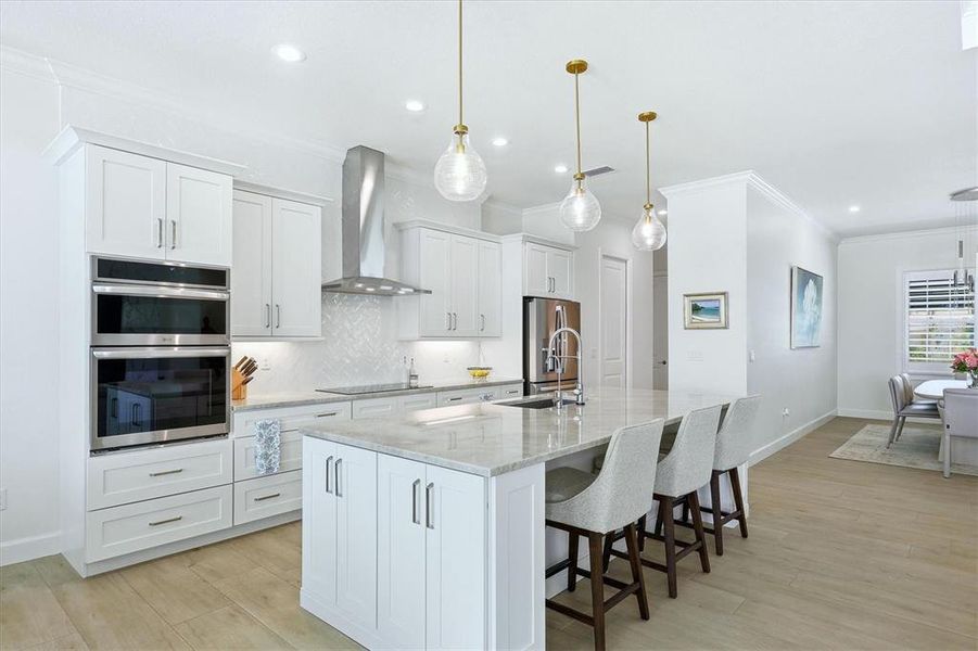 Furnished interior view inside a new home in , Placida (Image 39).