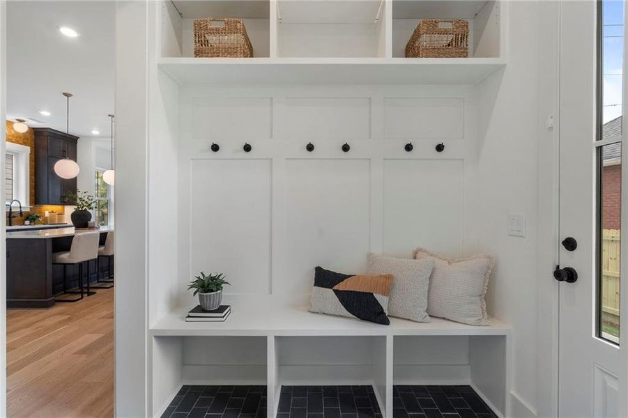 Furnished interior view inside a new home in , Atlanta (Image 56).