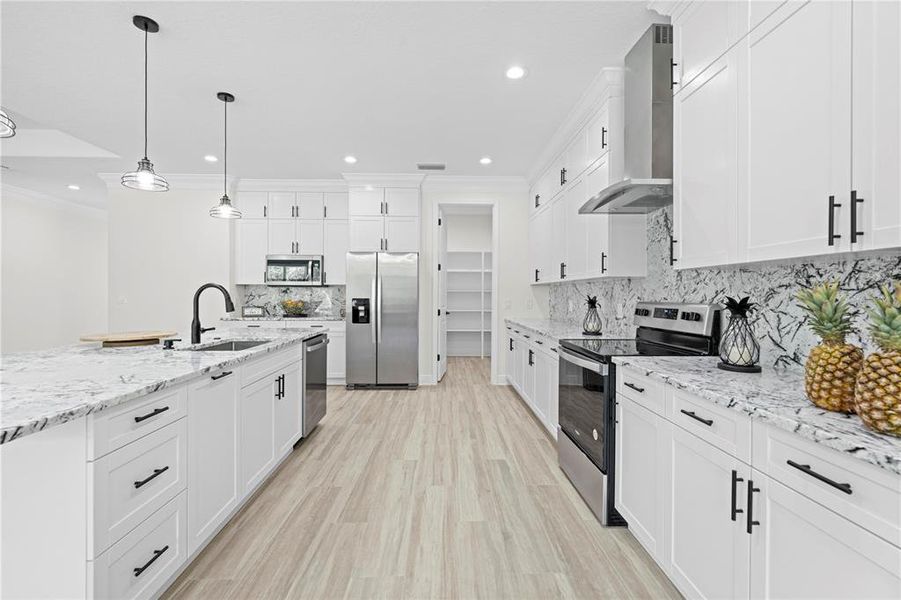 Furnished interior view inside a new home in , Weeki Wachee (Image 9).