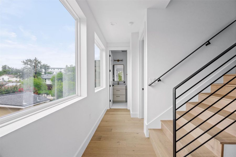 Spacious, unfurnished interior of a new home in , Austin (Image 22). Spacious, unfurnished interior of a new home in , Austin (Image 22).