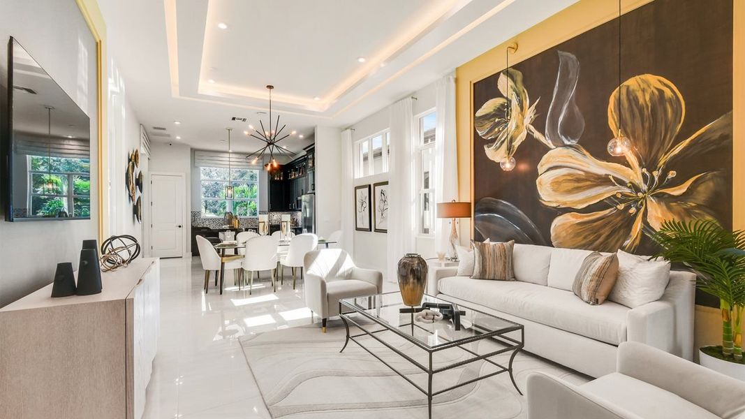 Great Room to Dining Area
