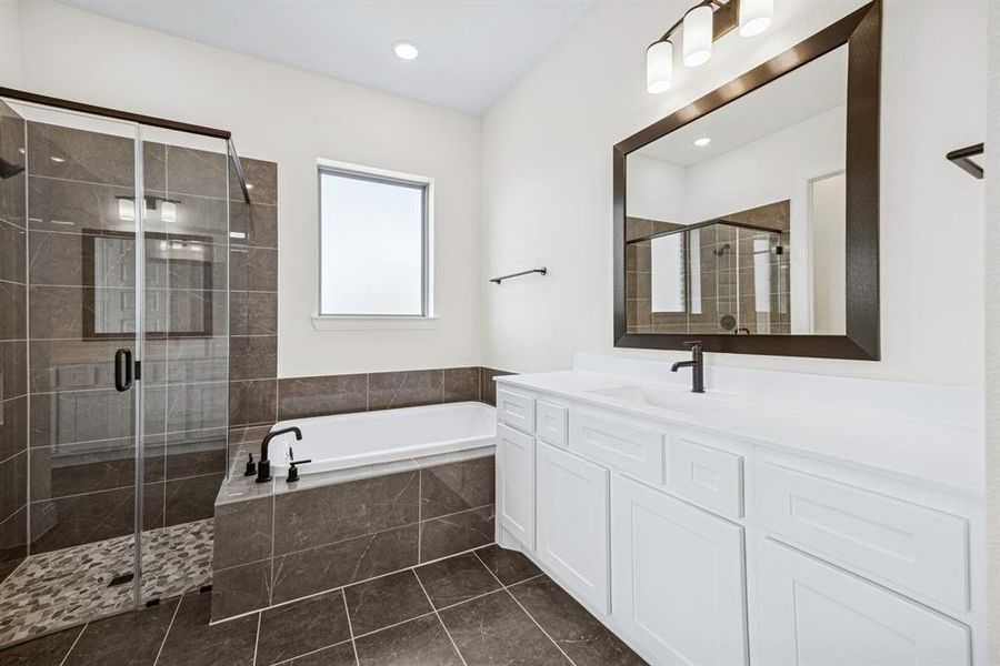 Furnished interior view inside a new home in Terraces – Classics, Rockwall (Image 3). Furnished interior view inside a new home in Terraces – Classics, Rockwall (Image 3).