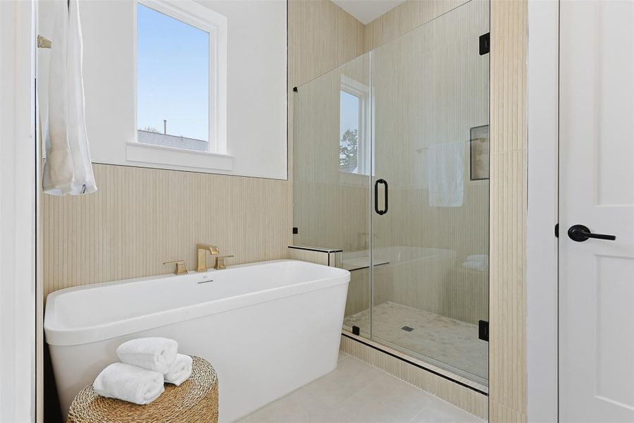 Furnished interior view inside a new home in , Houston (Image 11).