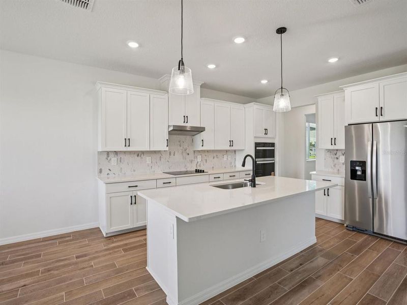 Furnished interior view inside a new home in Two Rivers - Signature Series, Zephyrhills (Image 10).