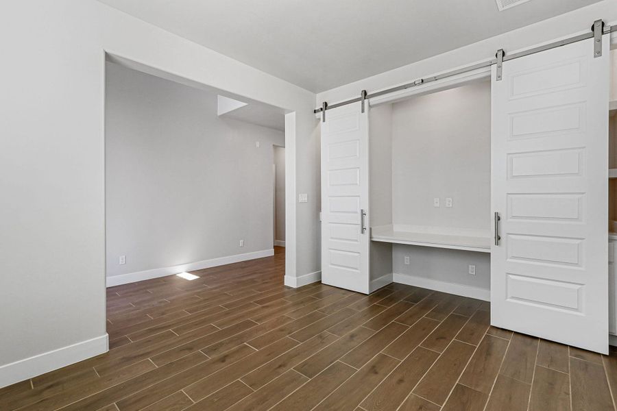 Spacious, unfurnished interior of a new home in The View at Desert Springs | Thoughtful Collection, El Paso (Image 12). Spacious, unfurnished interior of a new home in The View at Desert Springs | Thoughtful Collection, El Paso (Image 12).