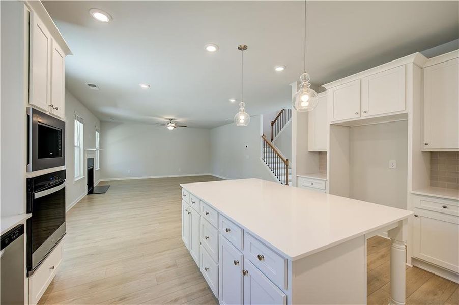 Furnished interior view inside a new home in Burchwood, Stockbridge (Image 7).
