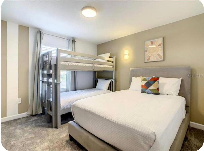 Furnished interior view inside a new home in Storey Lake: Vacation Townhomes, Kissimmee (Image 15). Furnished interior view inside a new home in Storey Lake: Vacation Townhomes, Kissimmee (Image 15).