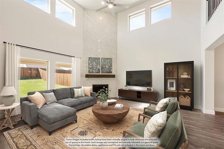 Furnished interior view inside a new home in Hampton Park, Glenn Heights (Image 8). Furnished interior view inside a new home in Hampton Park, Glenn Heights (Image 8).