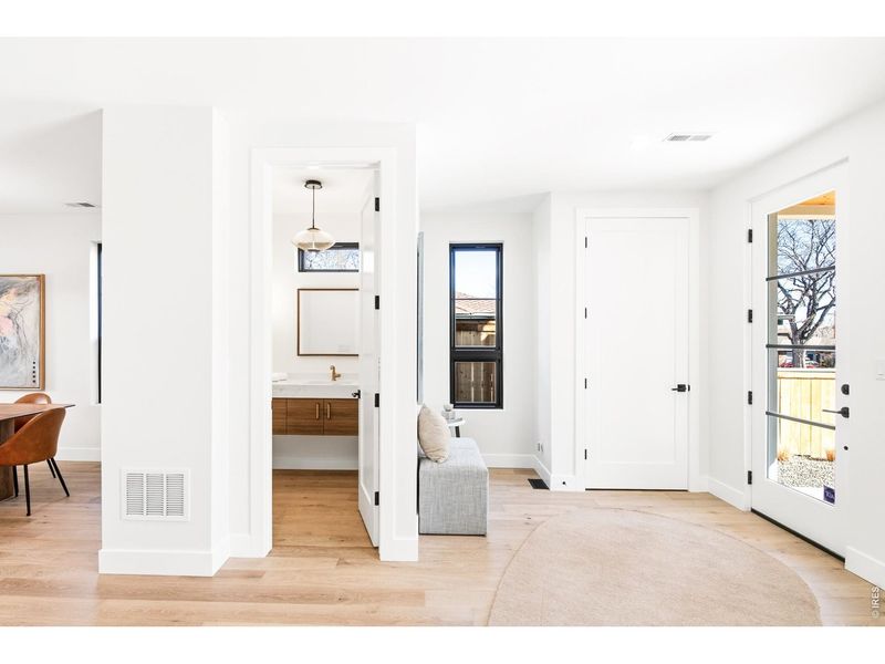 Furnished interior view inside a new home in , Denver (Image 14). Furnished interior view inside a new home in , Denver (Image 14).