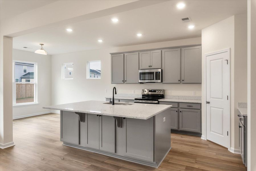 Furnished interior view inside a new home in Oakley Pointe, Moncks Corner (Image 6).
