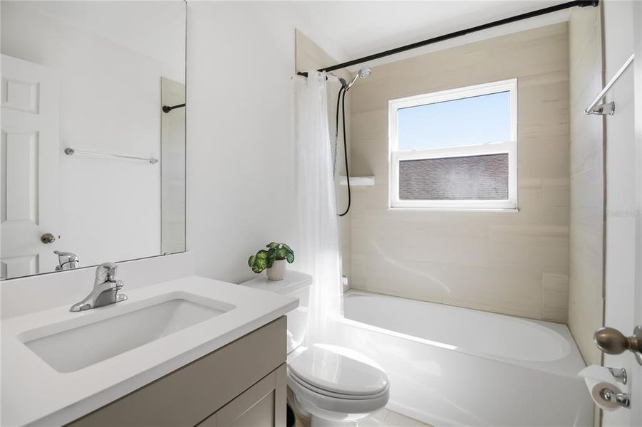 Furnished interior view inside a new home in Blue Diamond , Orlando (Image 53).