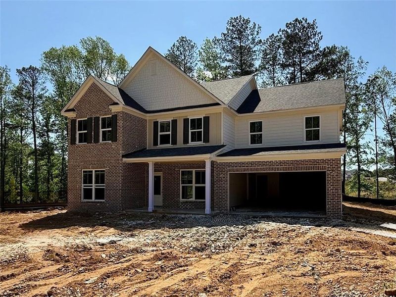 In-progress construction of a new home in Berkeley Mill, Cumming, GA (Image 14).