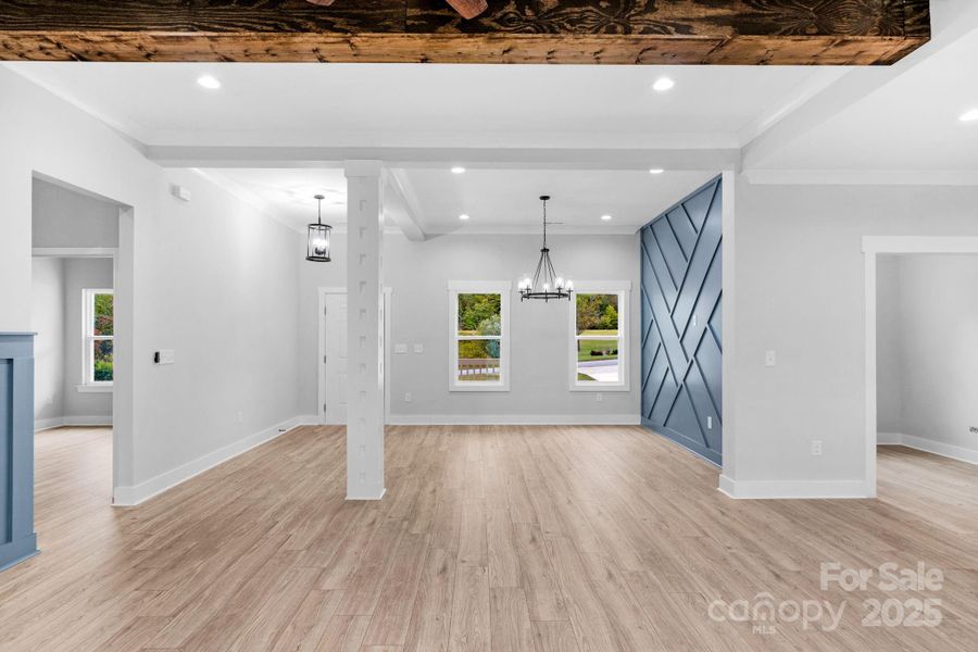 Family Room to Dining Area