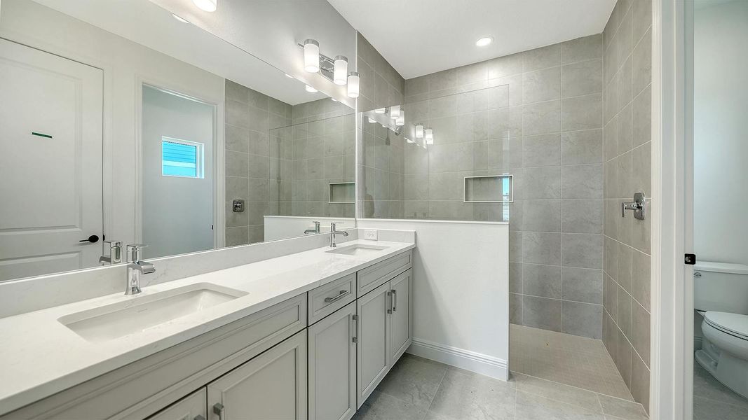Furnished interior view inside a new home in Palmera Real Estate and Homes for Sale in Venice, FL - Neal Communities, Venice (Image 8). Furnished interior view inside a new home in Palmera Real Estate and Homes for Sale in Venice, FL - Neal Communities, Venice (Image 8).
