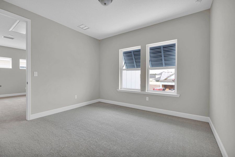 Representative unfurnished interior of a home built from the The Cypress by Providence Homes (Florida) in Reflections at Nocatee, Nocatee (Image 84).