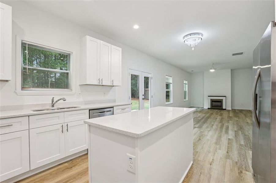 Furnished interior view inside a new home in , Fairburn (Image 9).