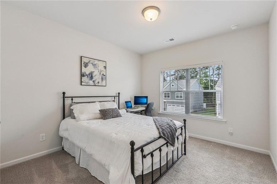 Furnished interior view inside a new home in Ellison Square, Sugar Hill (Image 34).