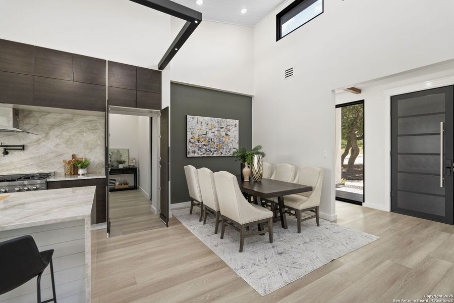 Furnished interior view inside a new home in , Spring Branch (Image 4).