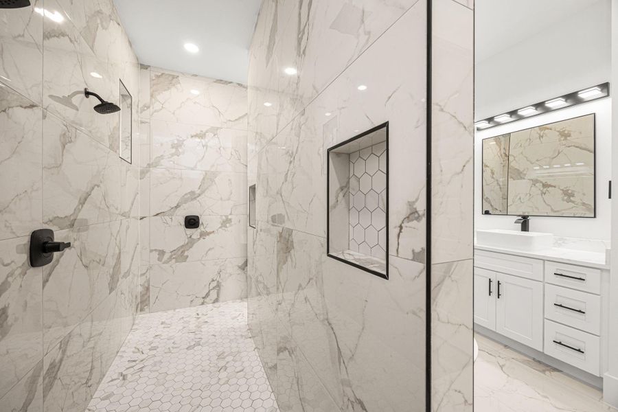 Furnished interior view inside a new home in , Magnolia (Image 26).