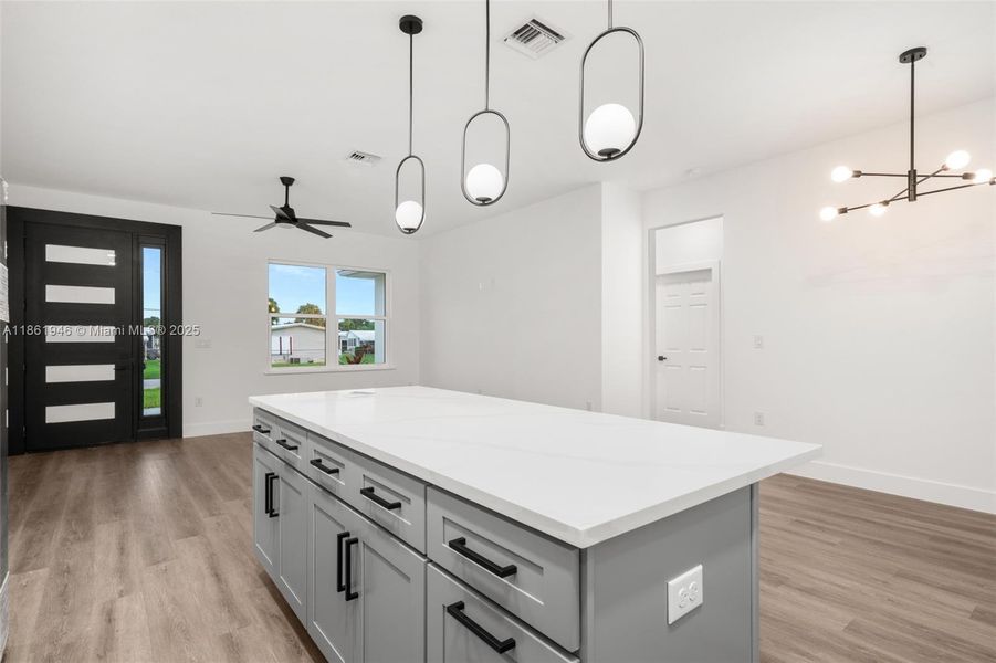 Furnished interior view inside a new home in , Sebring (Image 13).