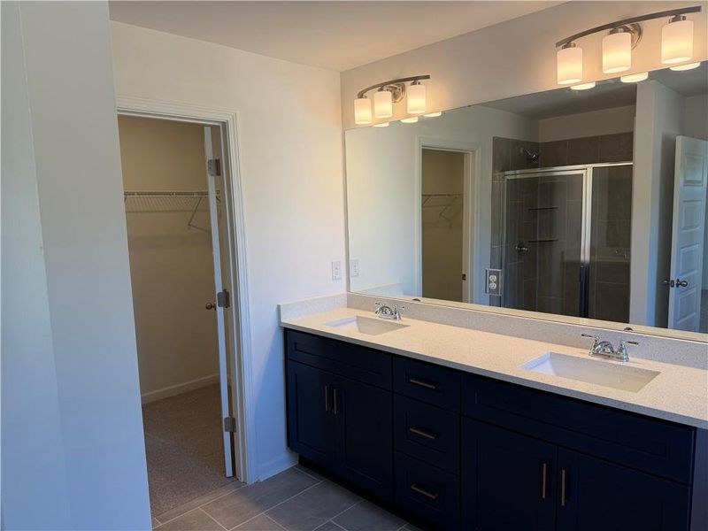 Furnished interior view inside a new home in The Brooke at Rivertown, South Fulton (Image 9).