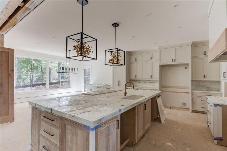 In-progress construction of a new home in , Suwanee, GA (Image 13).