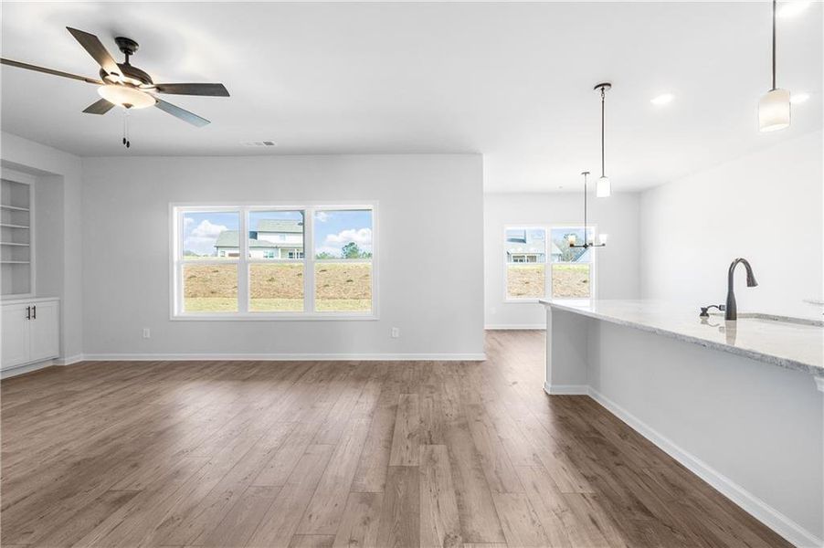 Spacious, unfurnished interior of a new home in Harmony Farms, Eatonton (Image 19).