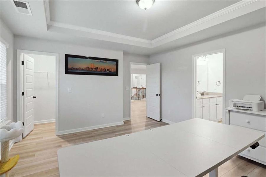 Furnished interior view inside a new home in Trinity Park, McDonough (Image 53).