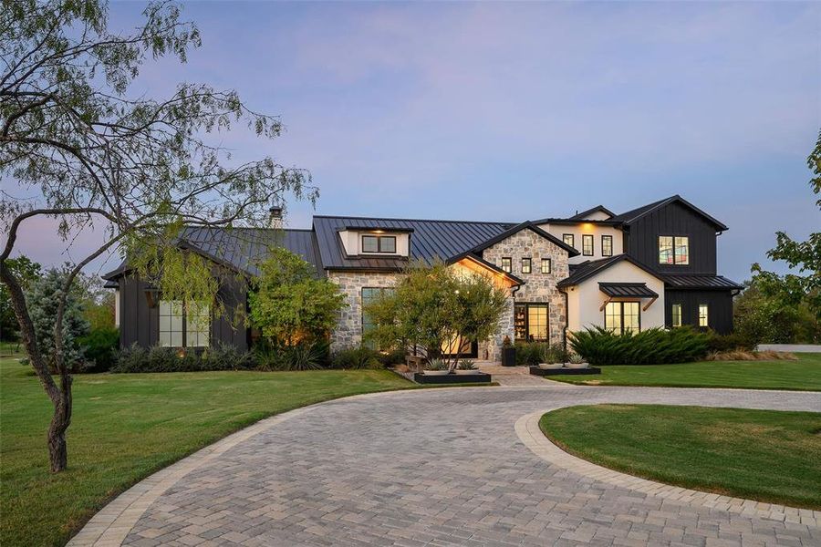 Front exterior of a new home in , Royse City, TX, highlighting curb appeal (Image 23).