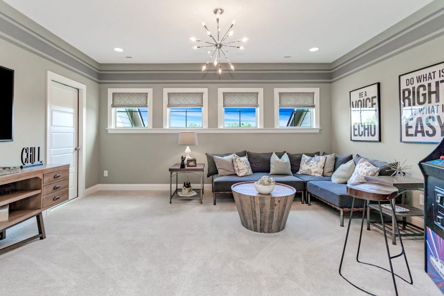 21 Crawford by HHHunt HomesMedia Room