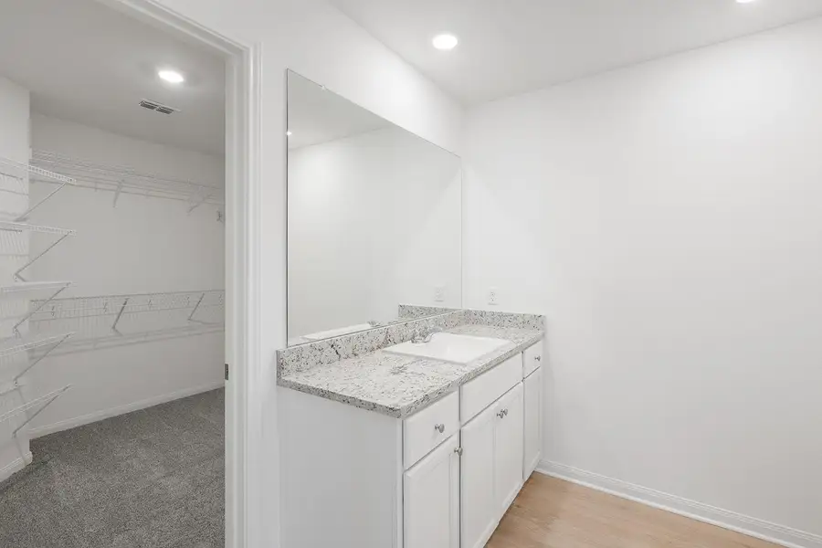 Furnished interior view inside a new home in Canyon Ranch, Jarrell (Image 4). Furnished interior view inside a new home in Canyon Ranch, Jarrell (Image 4).