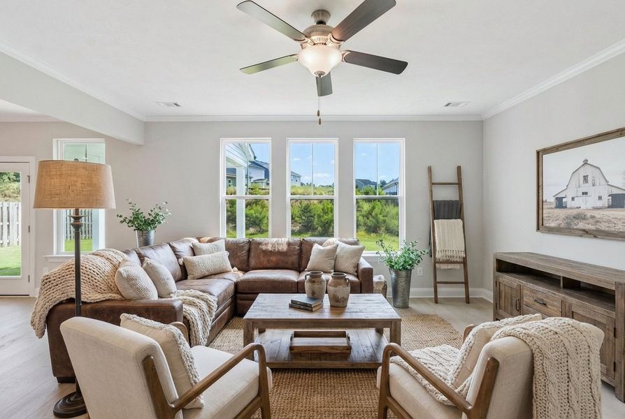 Furnished interior view inside a new home in Windsor, North Augusta (Image 6).