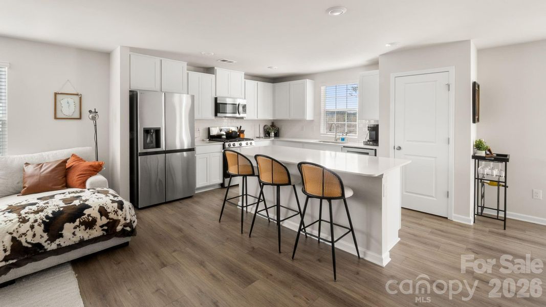 Furnished interior view inside a new home in Walkers Mill, Edgemoor (Image 28).