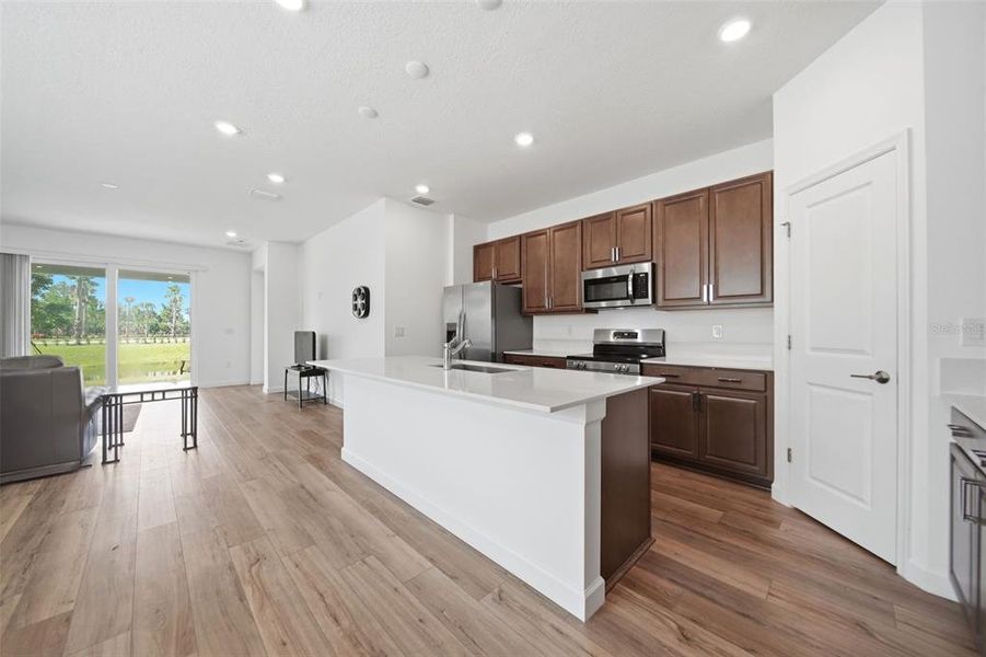 Furnished interior view inside a new home in The Timbers at Everlands, Palm Bay (Image 8).