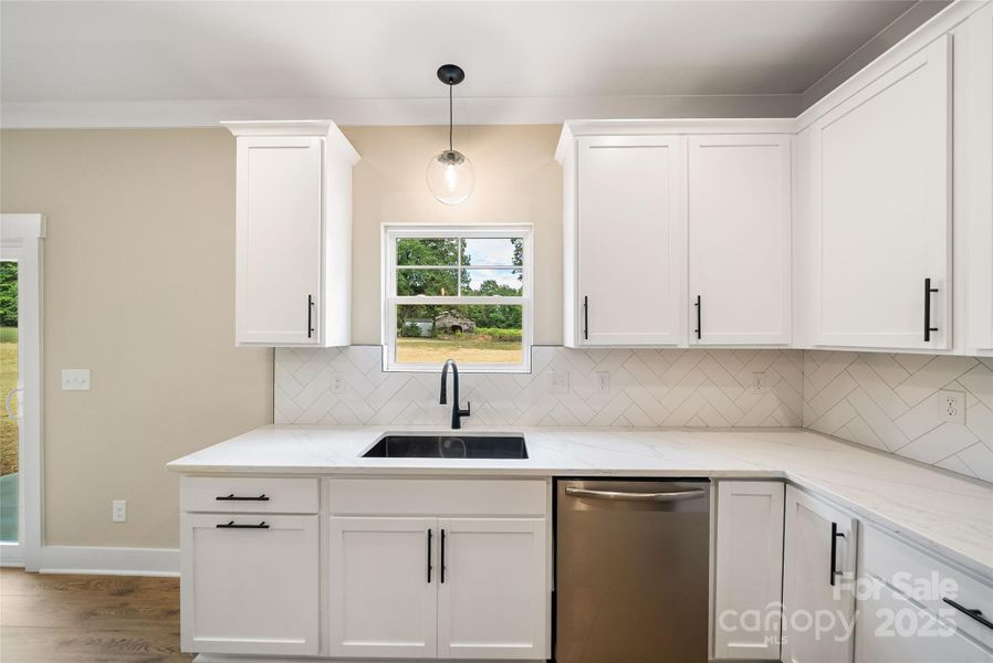 Furnished interior view inside a new home in , Monroe (Image 6).