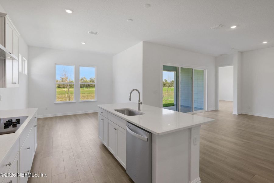 Furnished interior view inside a new home in Veranda Bay, Flagler Beach (Image 15).