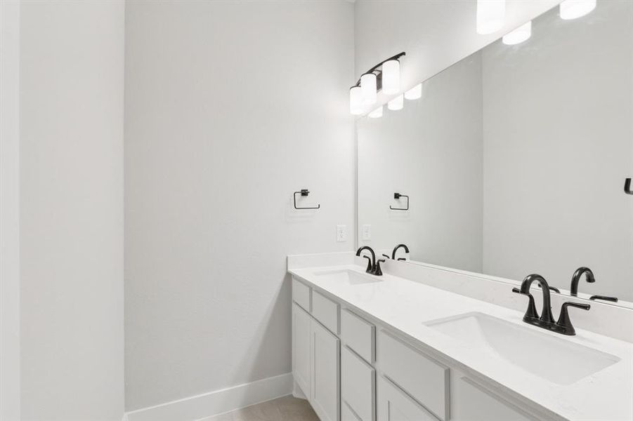 Furnished interior view inside a new home in Dove Hollow, Waxahachie (Image 5).