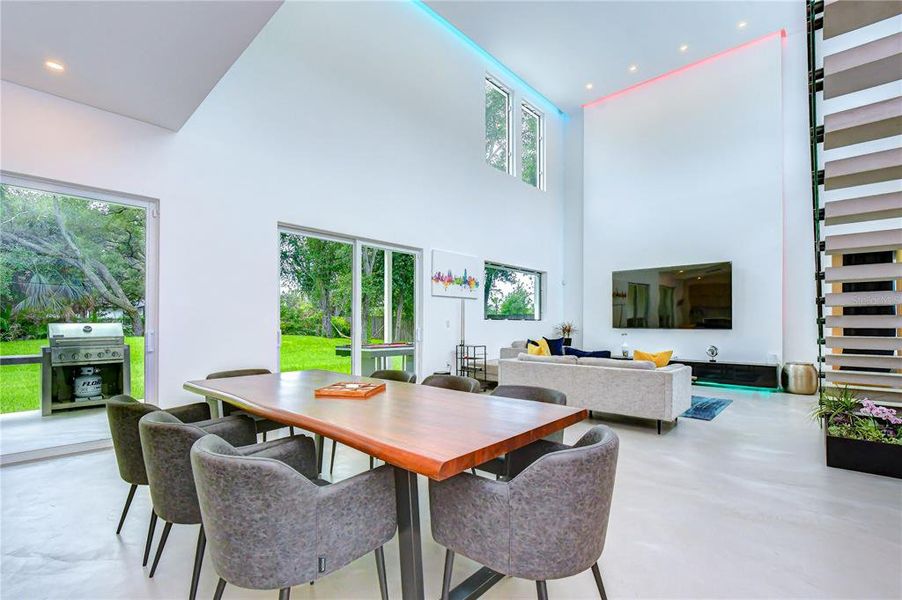 Furnished interior view inside a new home in , Tampa (Image 7).