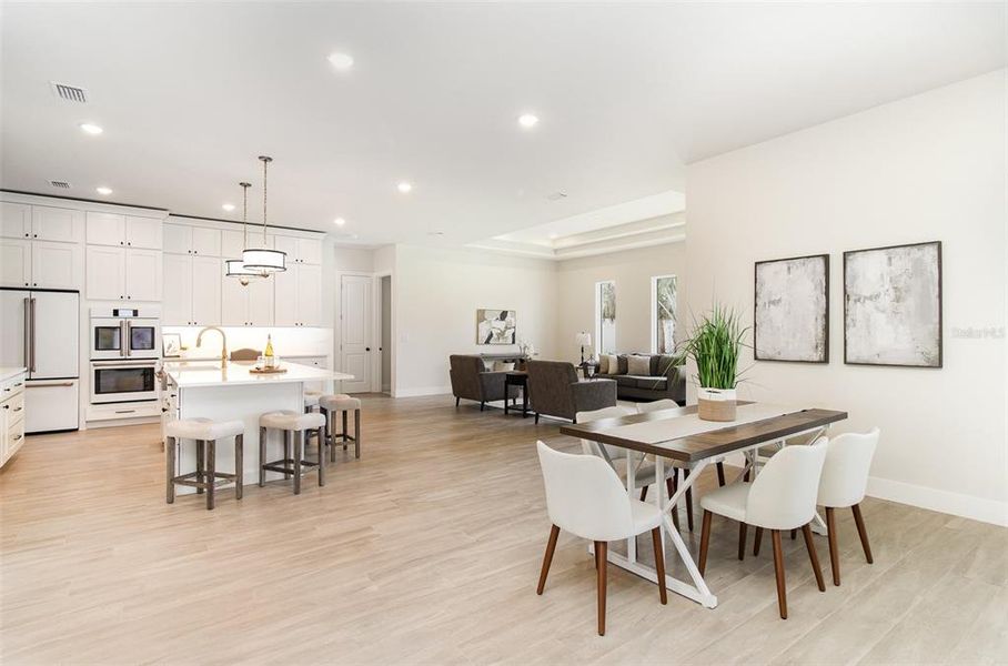 Dining view into Living Rm 2 Dining view into Living Rm 2