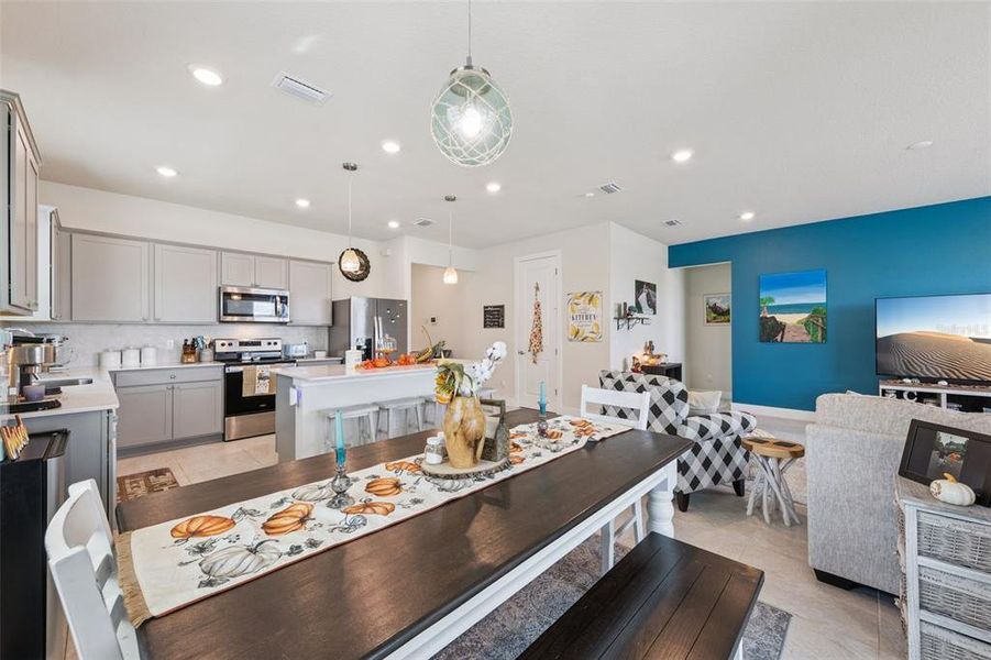Furnished interior view inside a new home in Amelia Groves, St. Cloud (Image 7). Furnished interior view inside a new home in Amelia Groves, St. Cloud (Image 7).