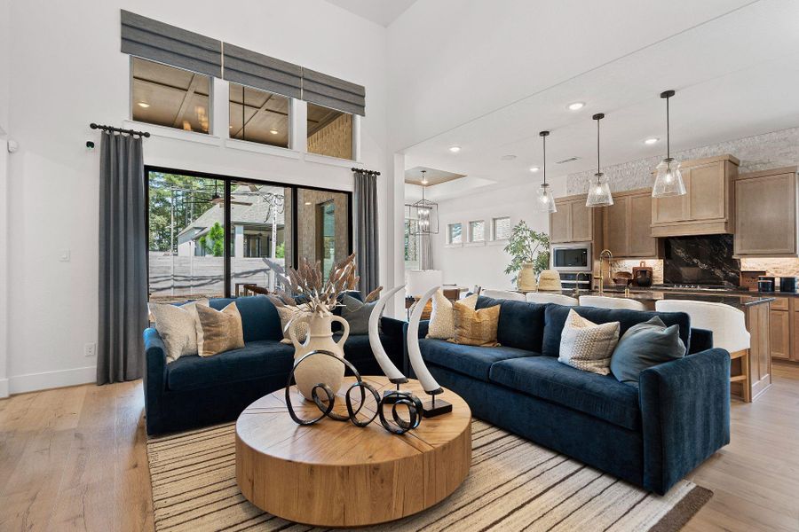 Furnished interior view inside a new home in Two Step Farm, Montgomery (Image 6). Furnished interior view inside a new home in Two Step Farm, Montgomery (Image 6).