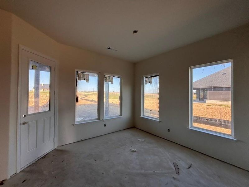 In-progress construction of a new home in Fairview Meadows, New Fairview, TX (Image 6).