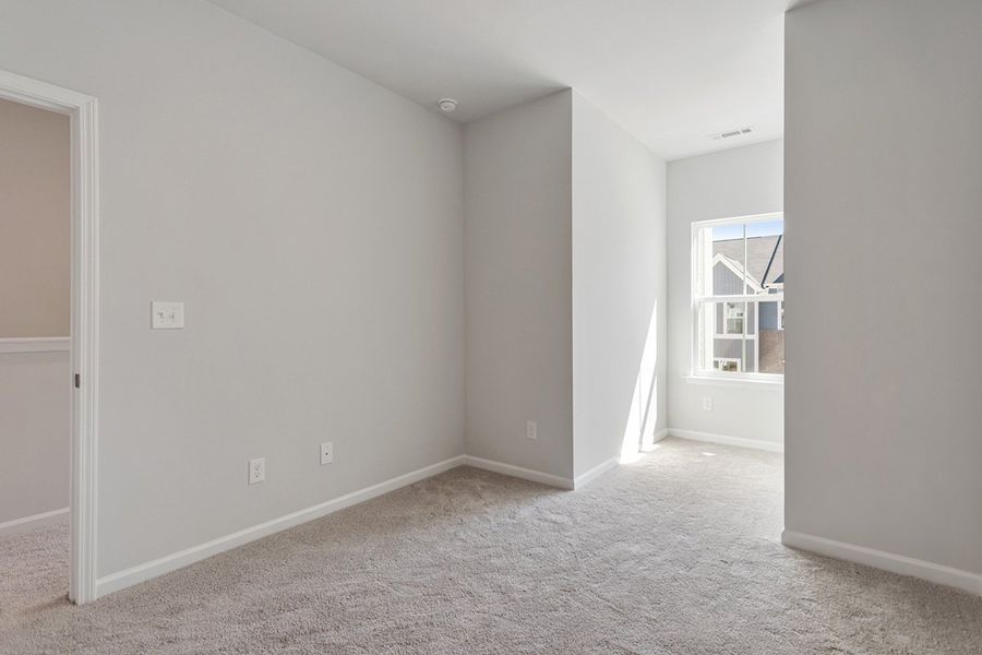 Spacious, unfurnished interior of a new home in Renaissance at White Oak, Garner (Image 24). Spacious, unfurnished interior of a new home in Renaissance at White Oak, Garner (Image 24).