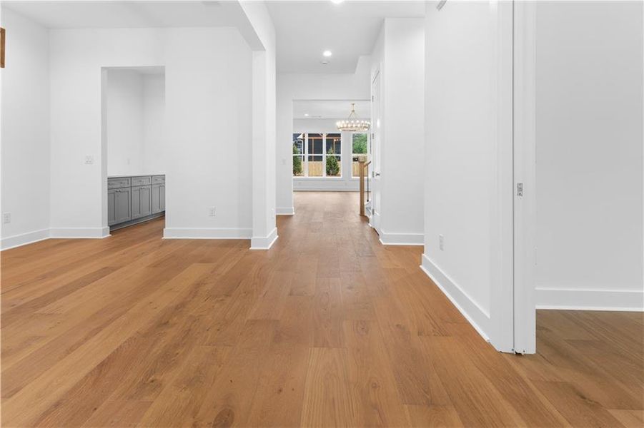 Spacious, unfurnished interior of a new home in , Marietta (Image 29).